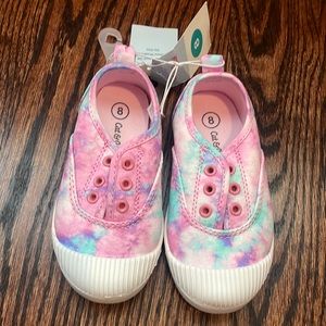 Cat and Jack, Girls East On and Off Sneakers, Size 8.   (97)
